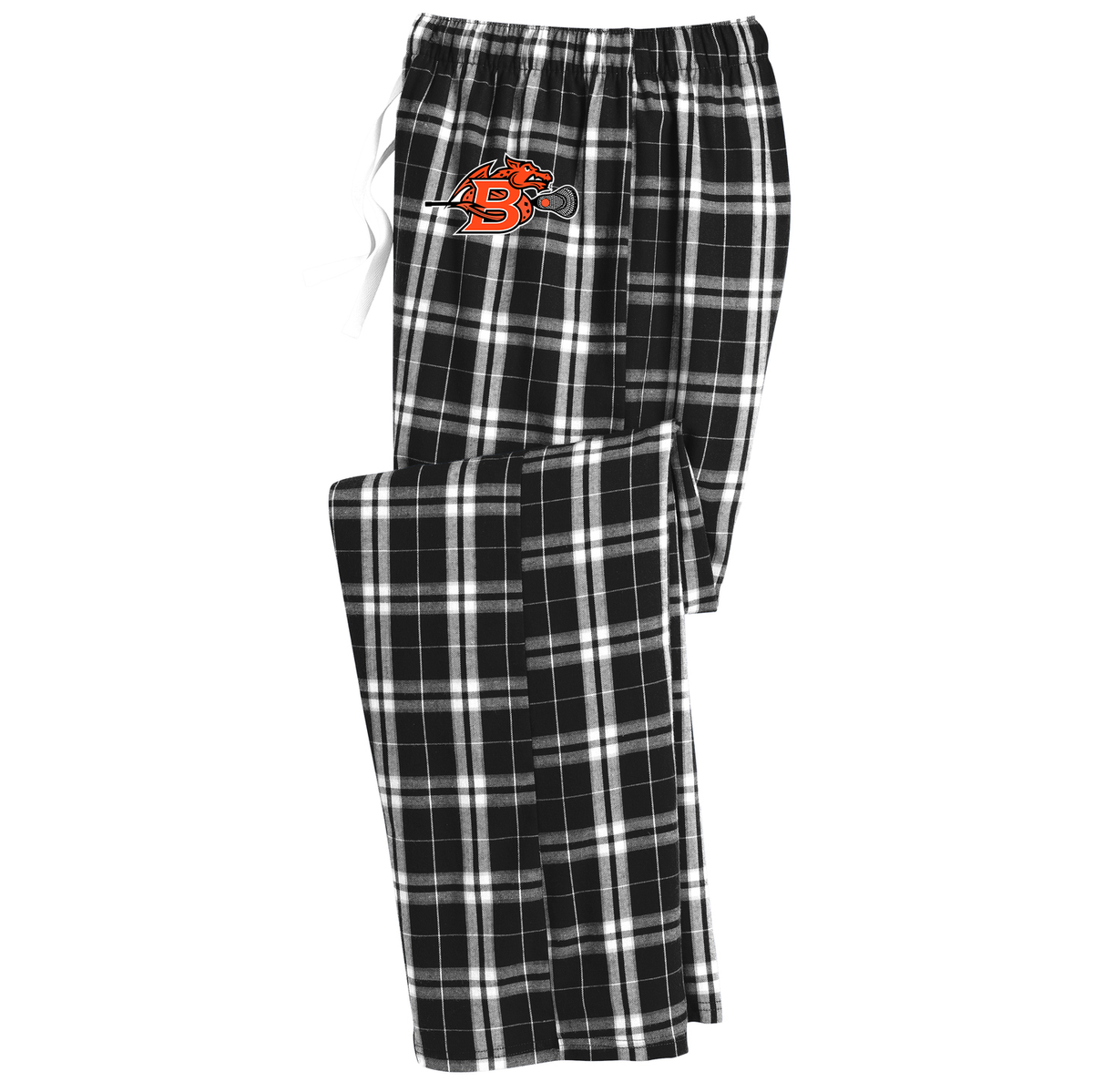 Brunswick Dragons Lacrosse Plaid Pajama Pants