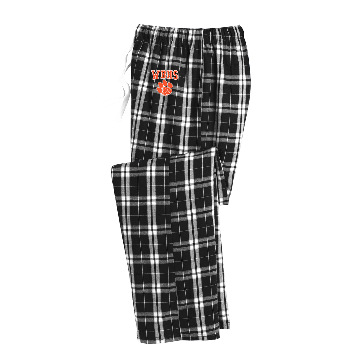 WBHS Boys Soccer Plaid Pajama Pants