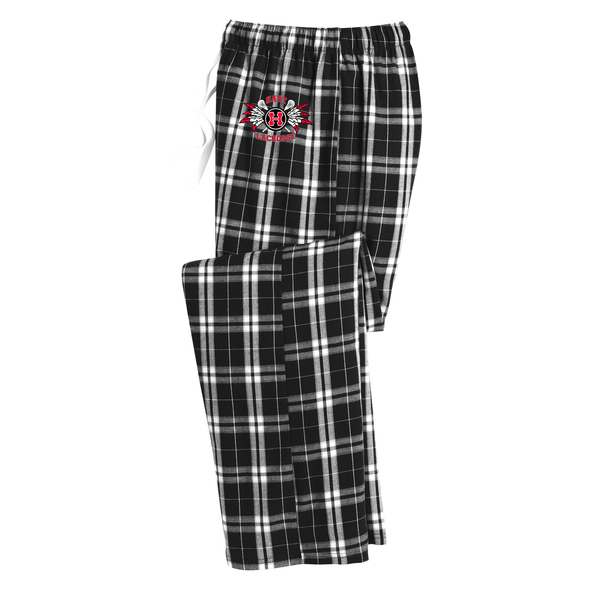 Hart High School Lacrosse  Plaid Pajama Pants