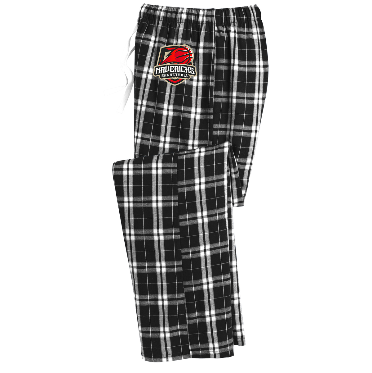 Mavericks Basketball Plaid Pajama Pants