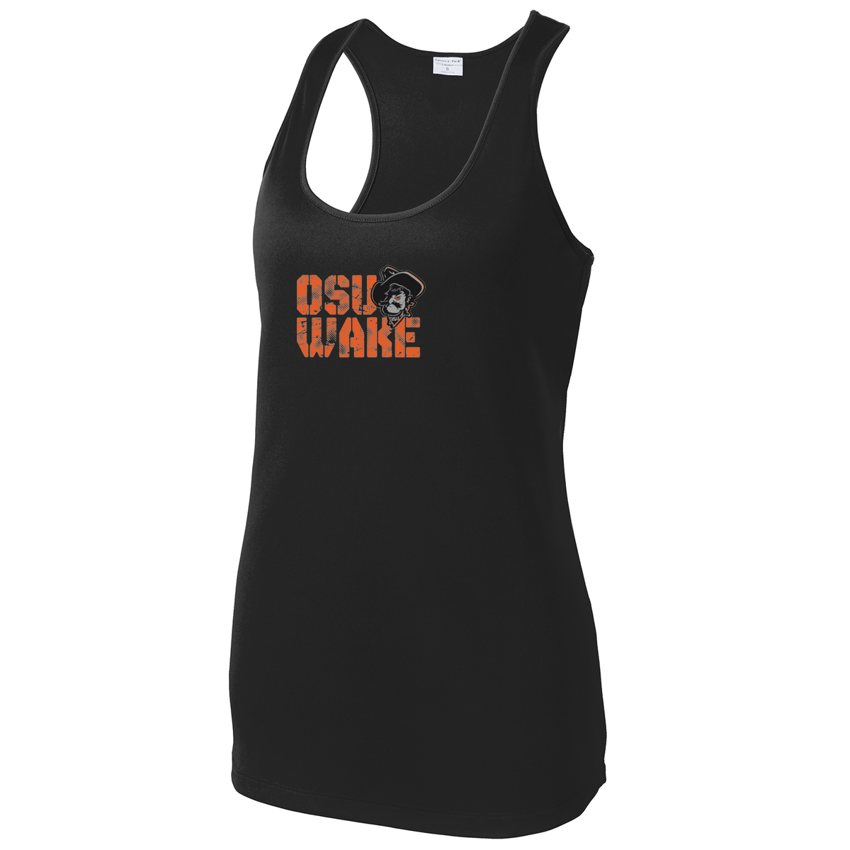 OK State Wakeboarding Women's Racerback Tank