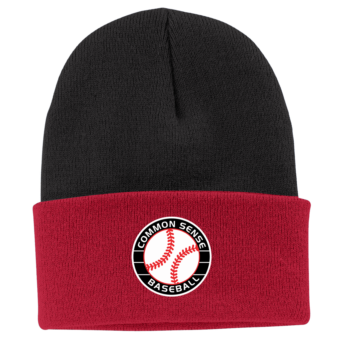 Common Sense Baseball Knit Beanie