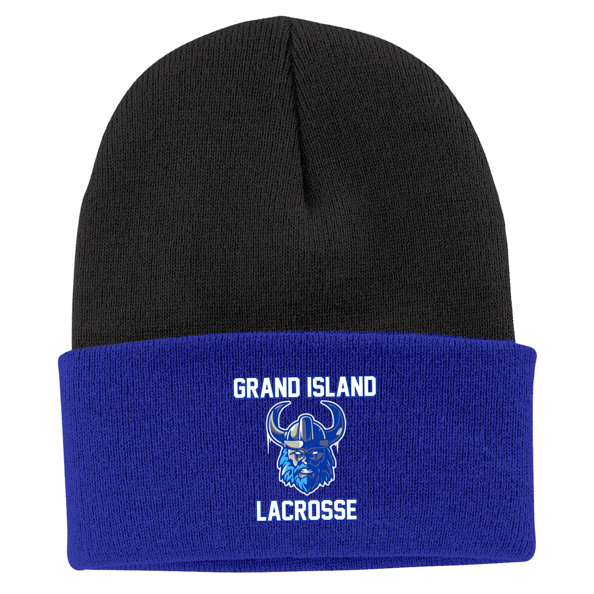Grand Island Lacrosse Knit Beanie