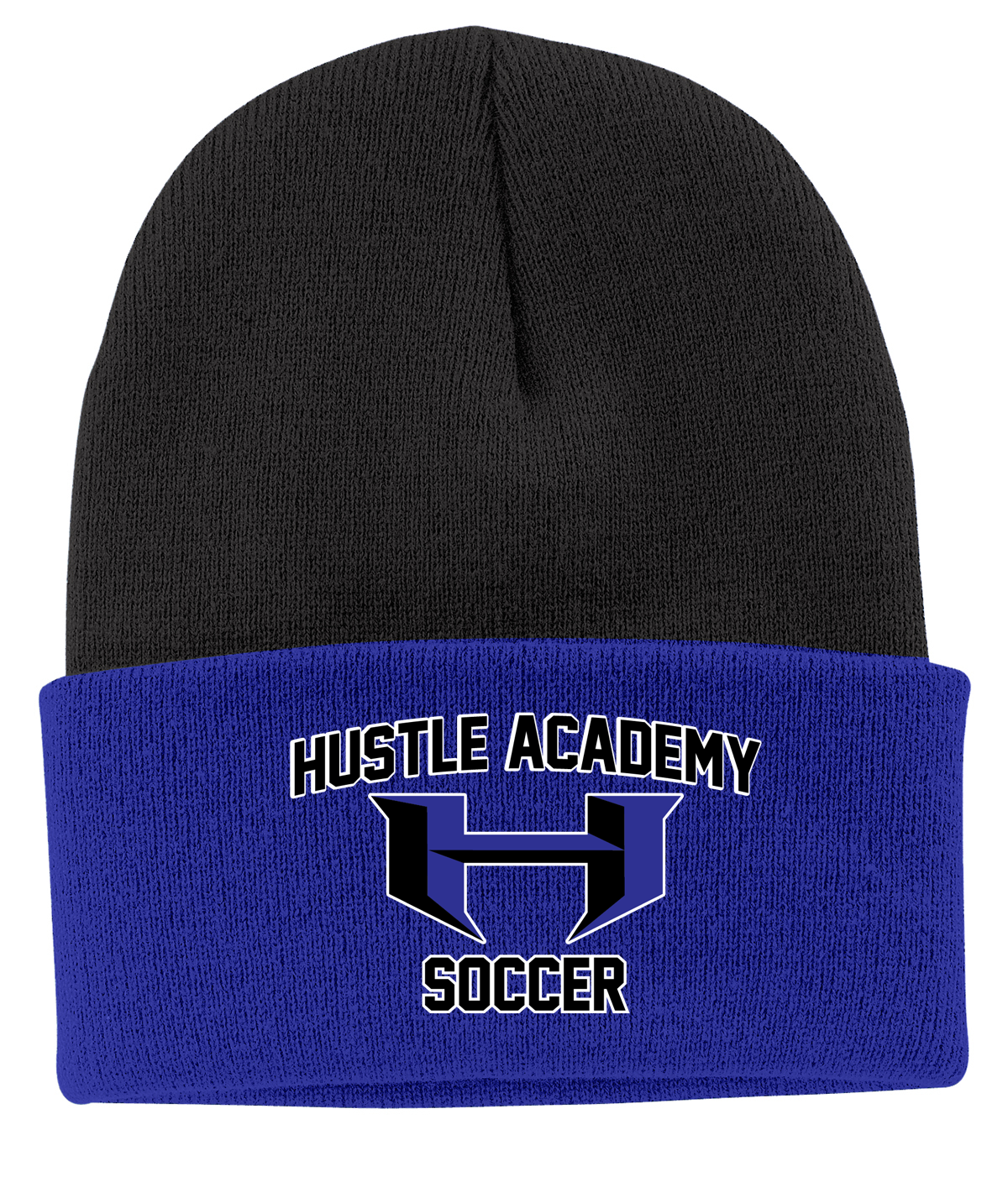 Hustle Academy Soccer Knit Beanie