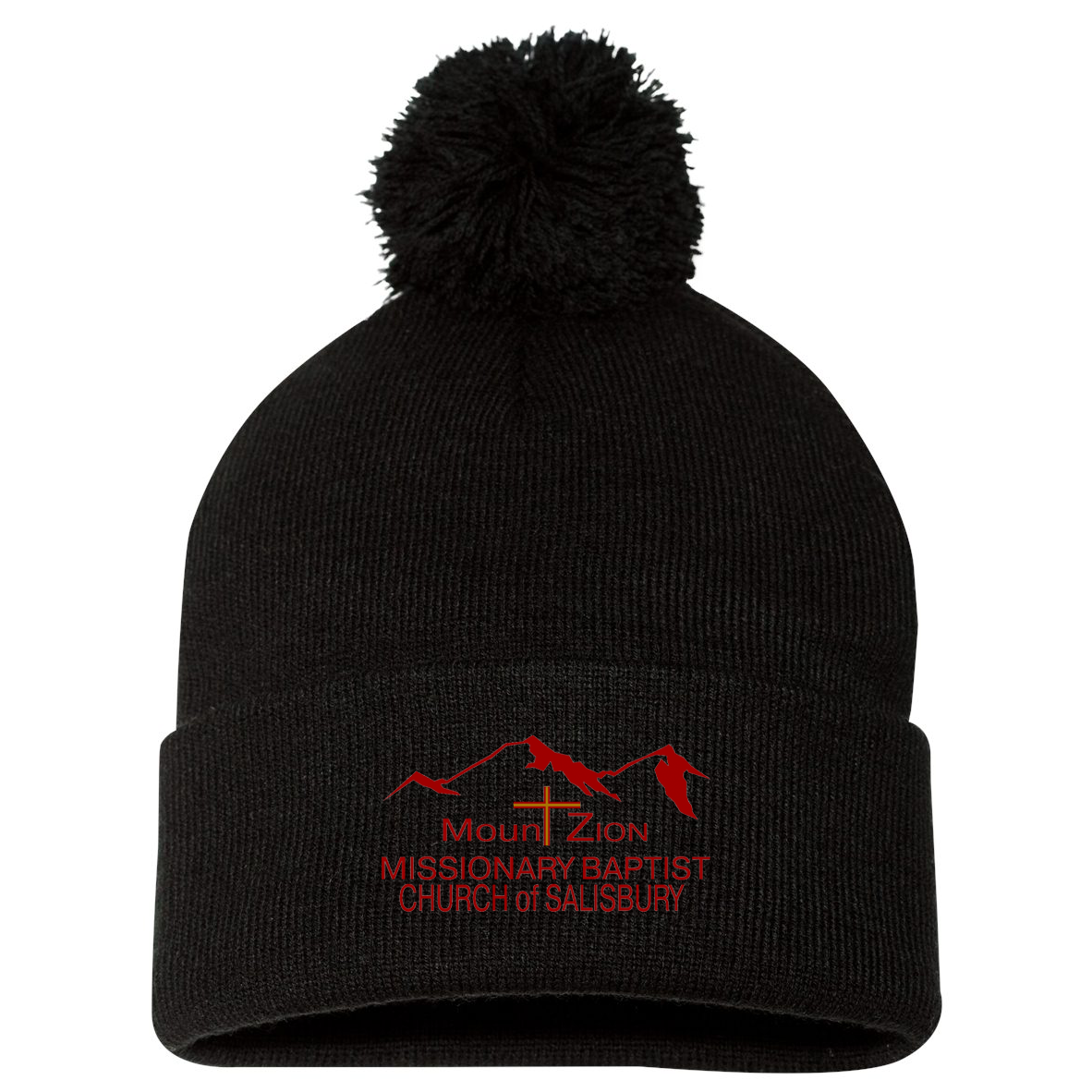Mount Zion Missionary Baptist Church Sportsman Pom-Pom Beanie