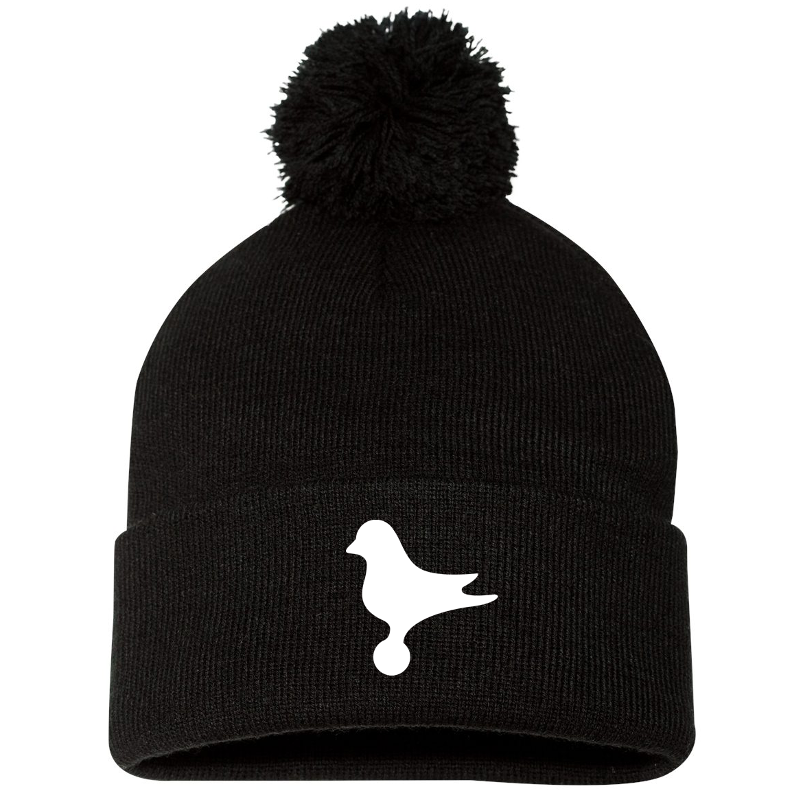 Charles Wright Academy Sportsman Pom-Pom Beanie