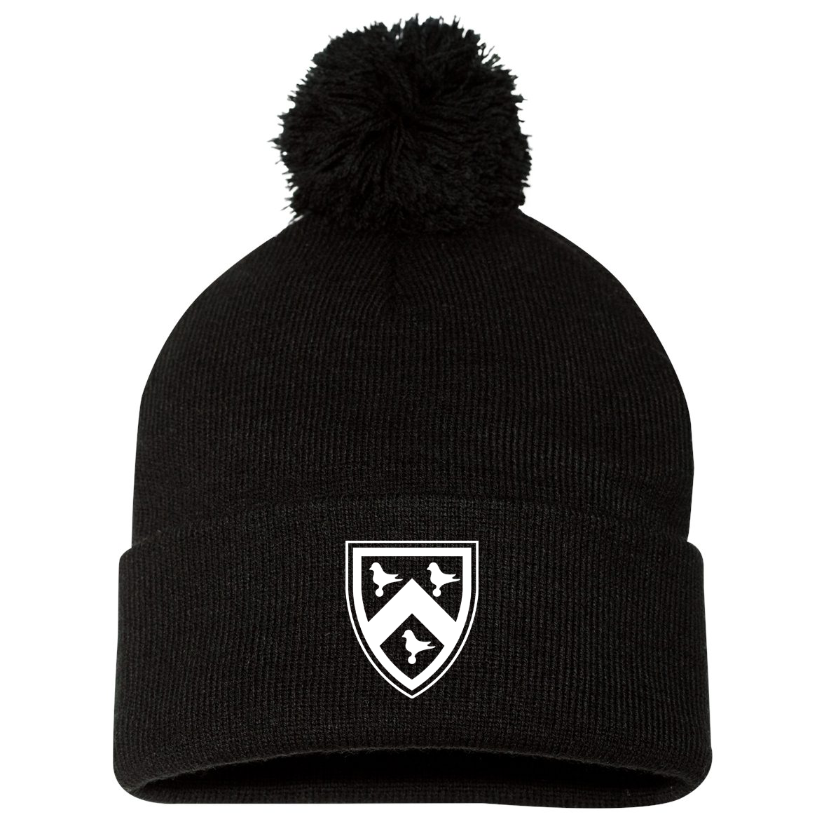 Charles Wright Academy Sportsman Pom-Pom Beanie