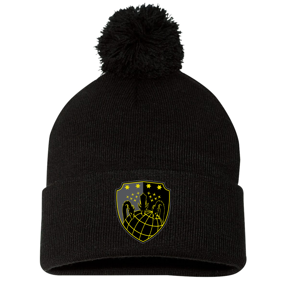 11th Cyber Battalion Sportsman Pom-Pom Beanie