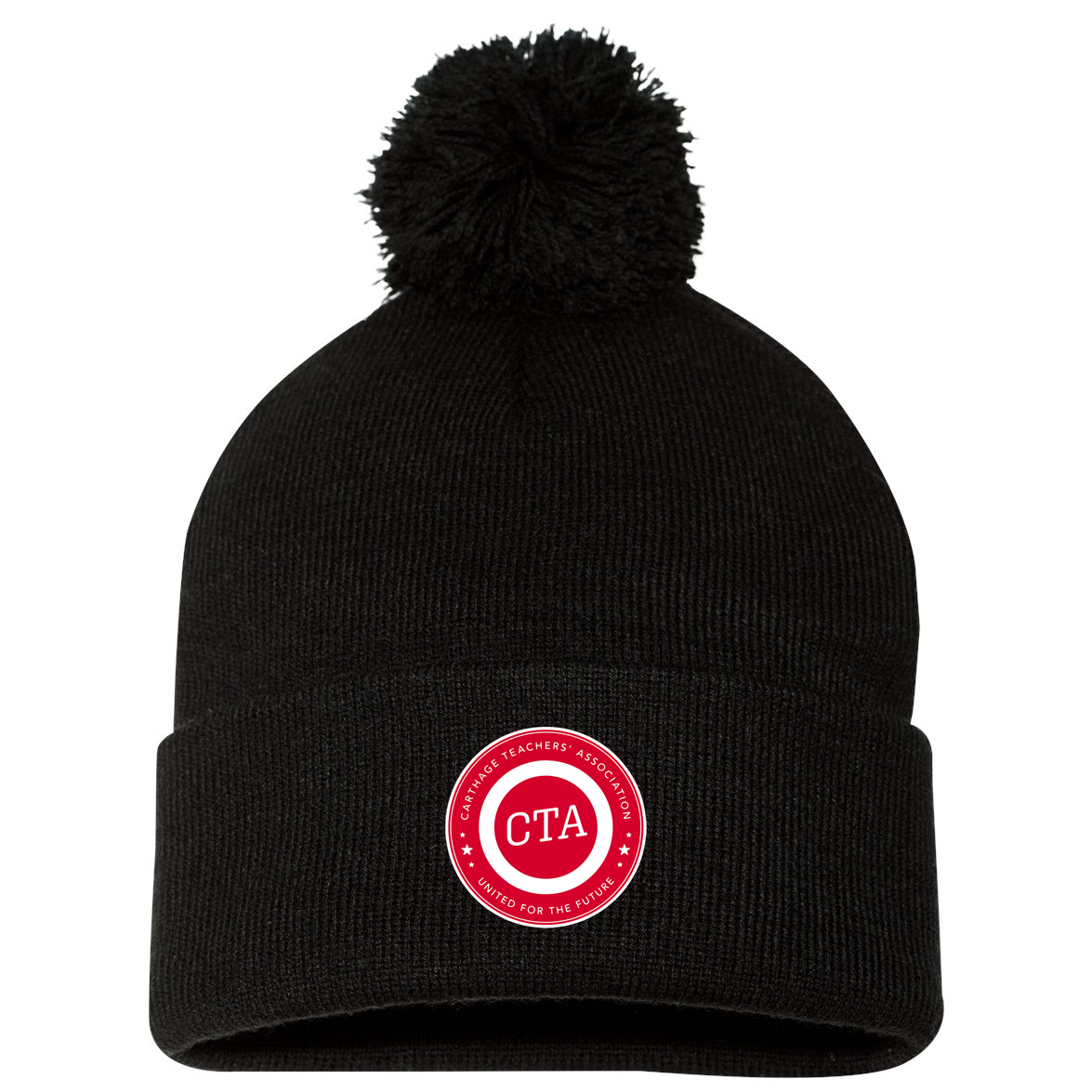 Carthage Teachers' Association Sportsman Pom-Pom Beanie