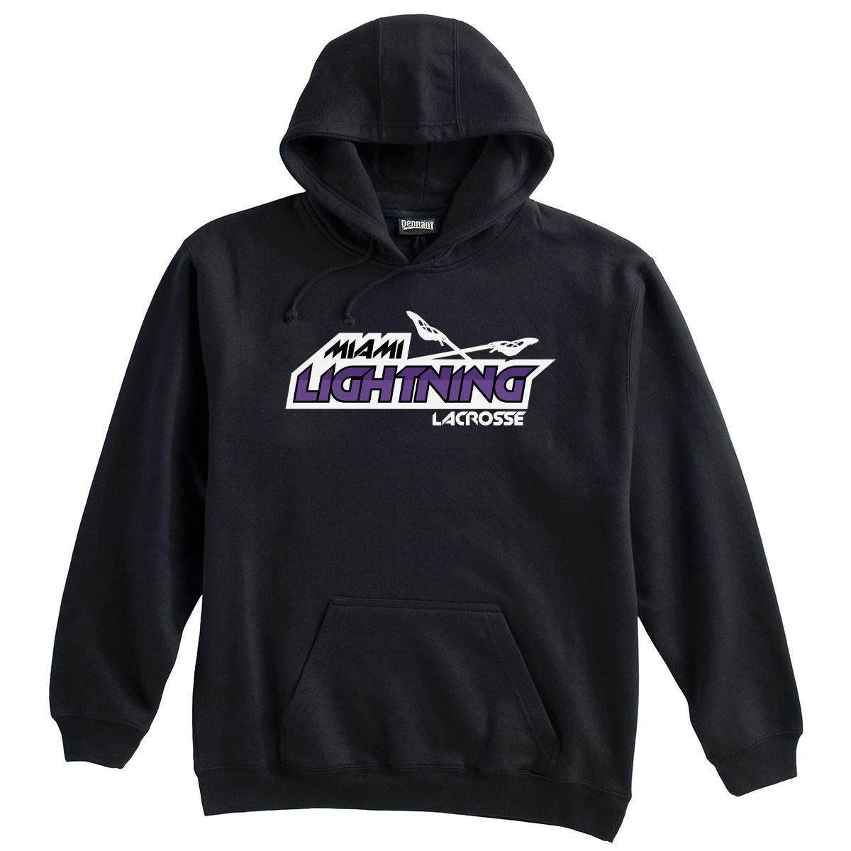 Miami Lightning Lacrosse Black Sweatshirt