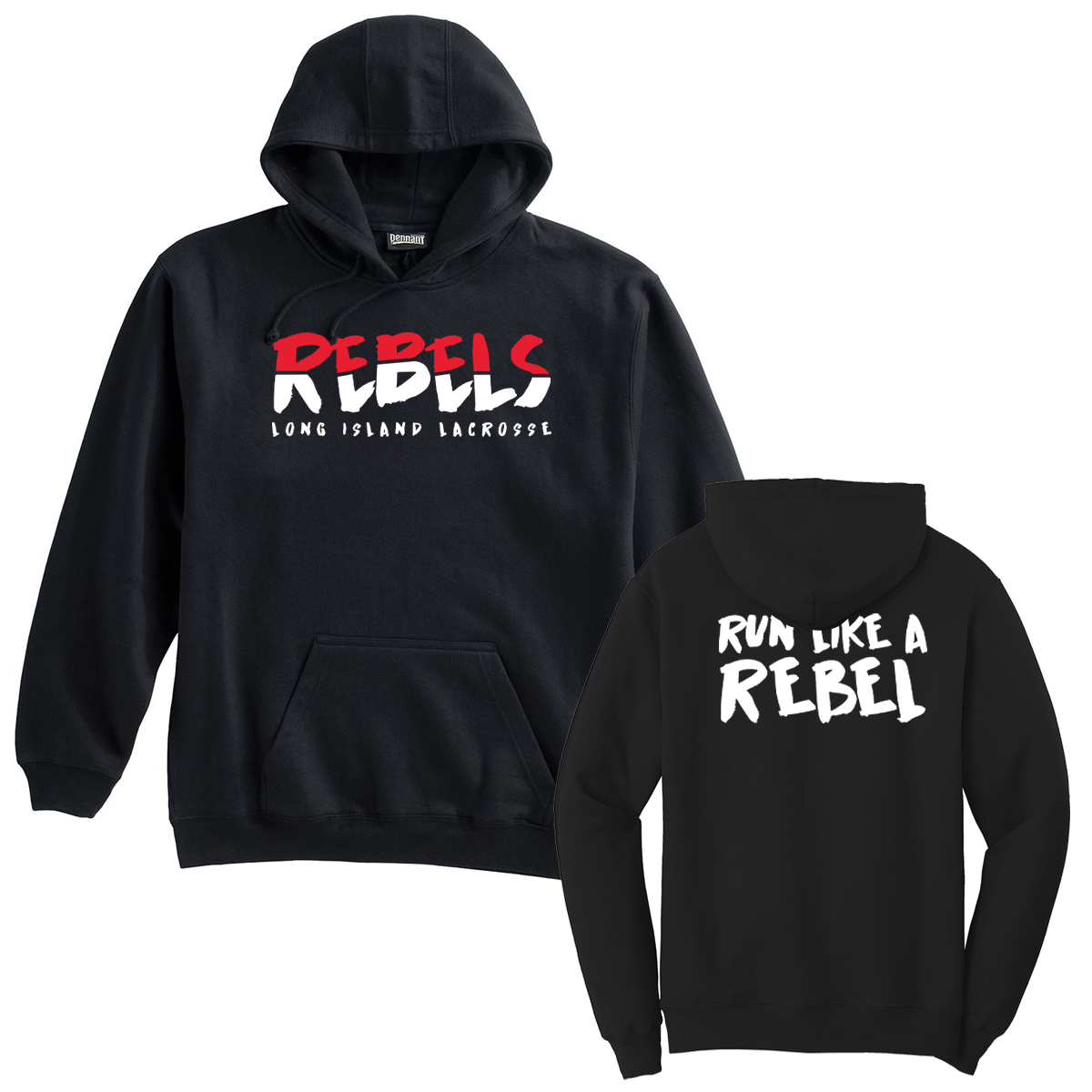 Rebels Lacrosse "Run like a Rebel"  Sweatshirt