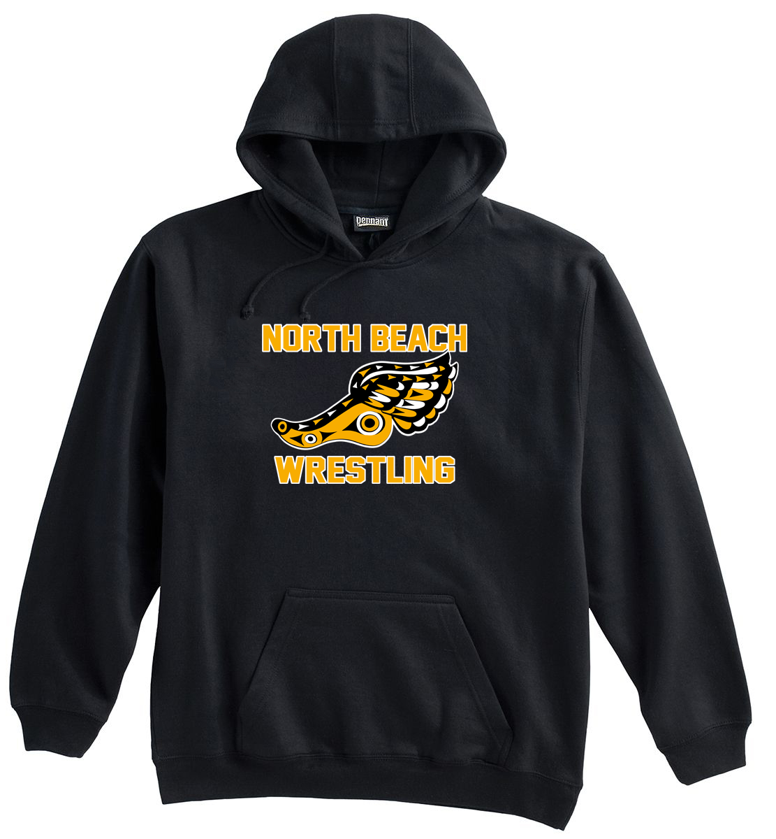North Beach Wrestling Black Sweatshirt