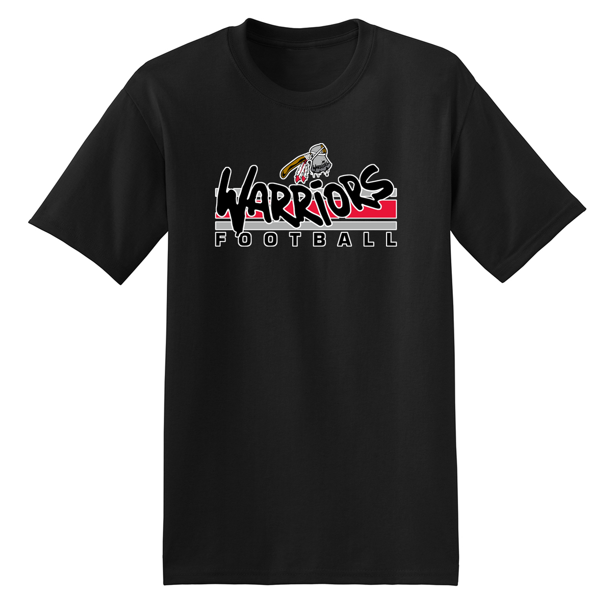 WV Warriors Football T-Shirt