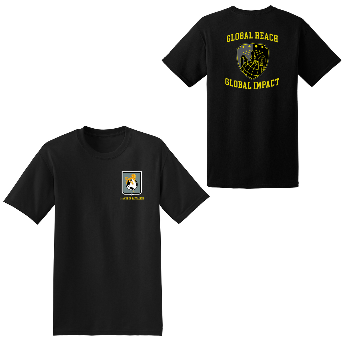 11th Cyber Battalion T-Shirt - AUTHORIZED FOR PRT WEAR