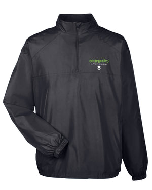 Renegades Lacrosse Black Windbreaker