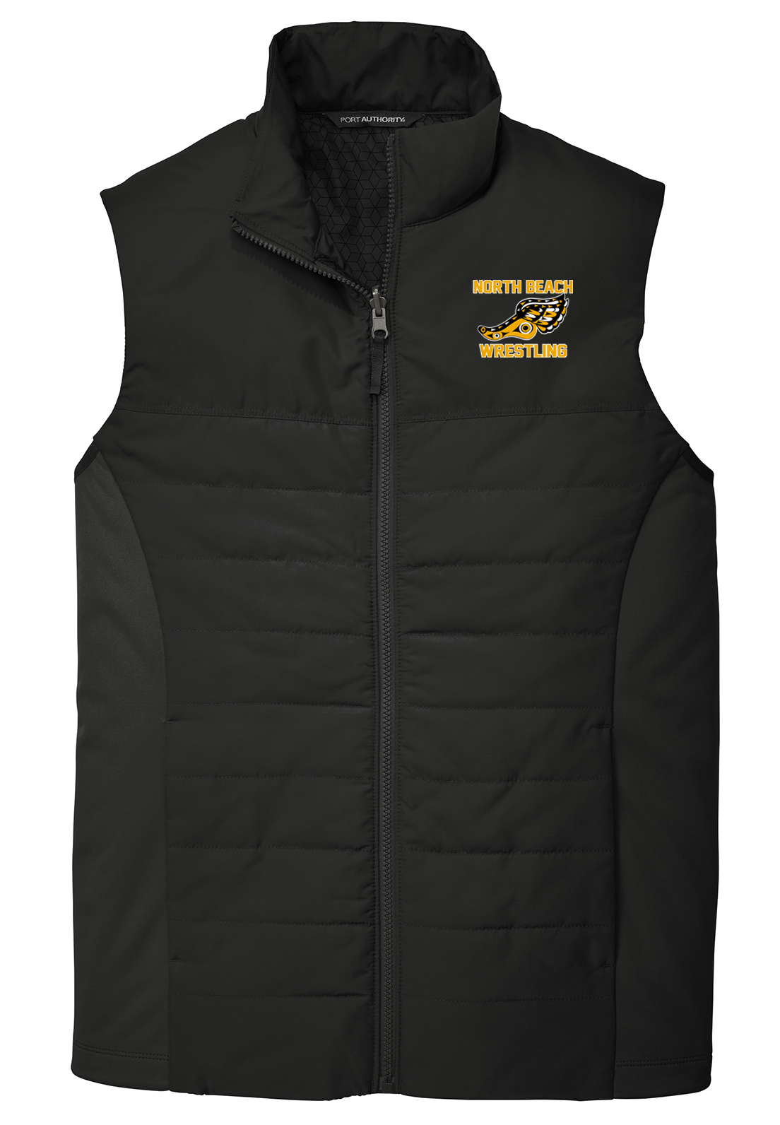 North Beach Wrestling Black Vest