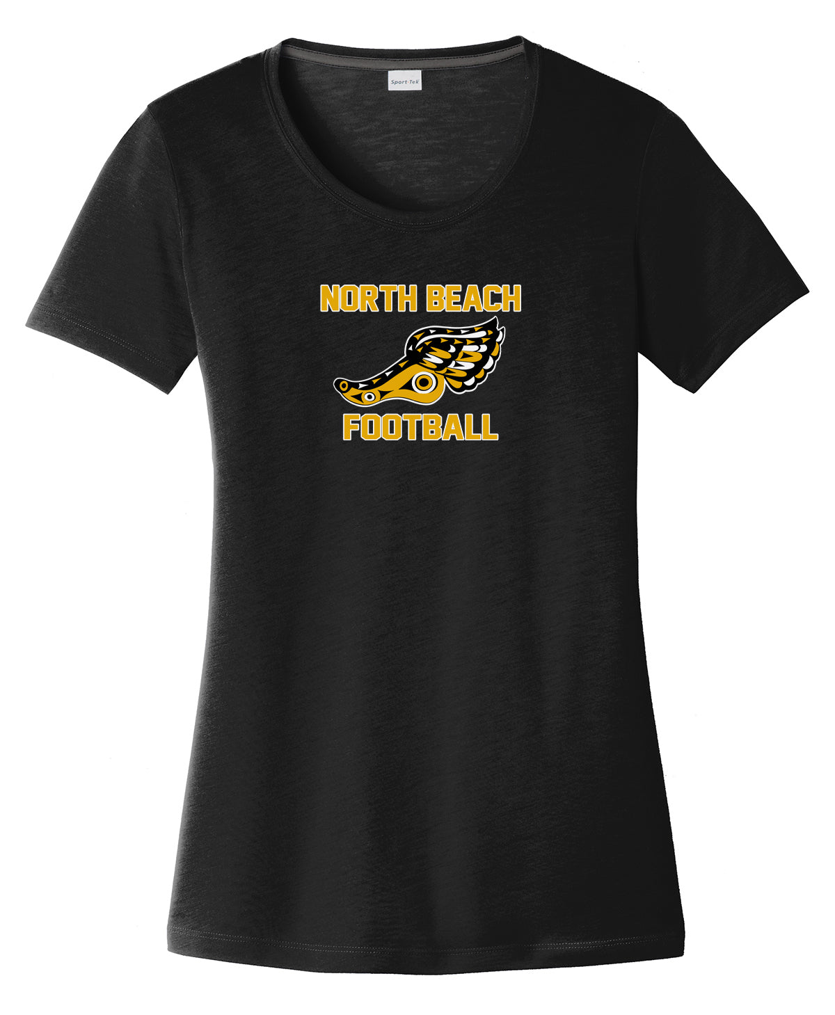 North Beach Football  Women's CottonTouch Performance T-Shirt