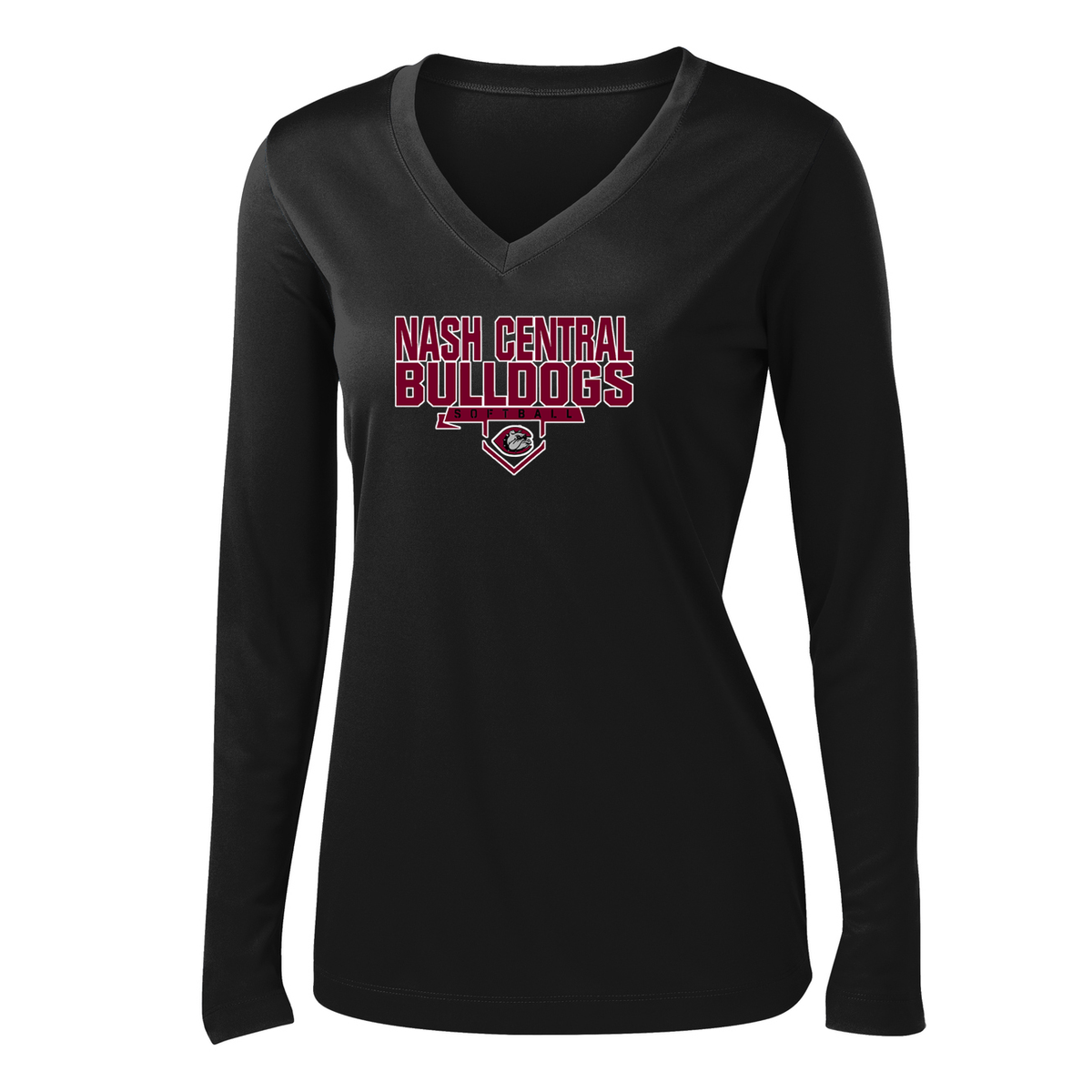 Nash Central HS Softball Women's Long Sleeve Performance Shirt