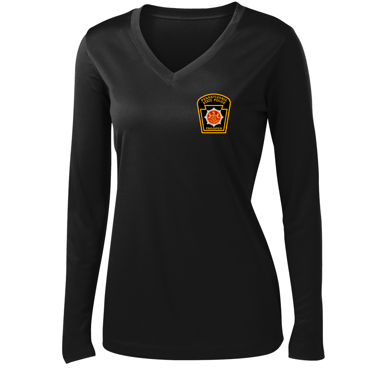 PA State Police Women's Long Sleeve Performance Shirt