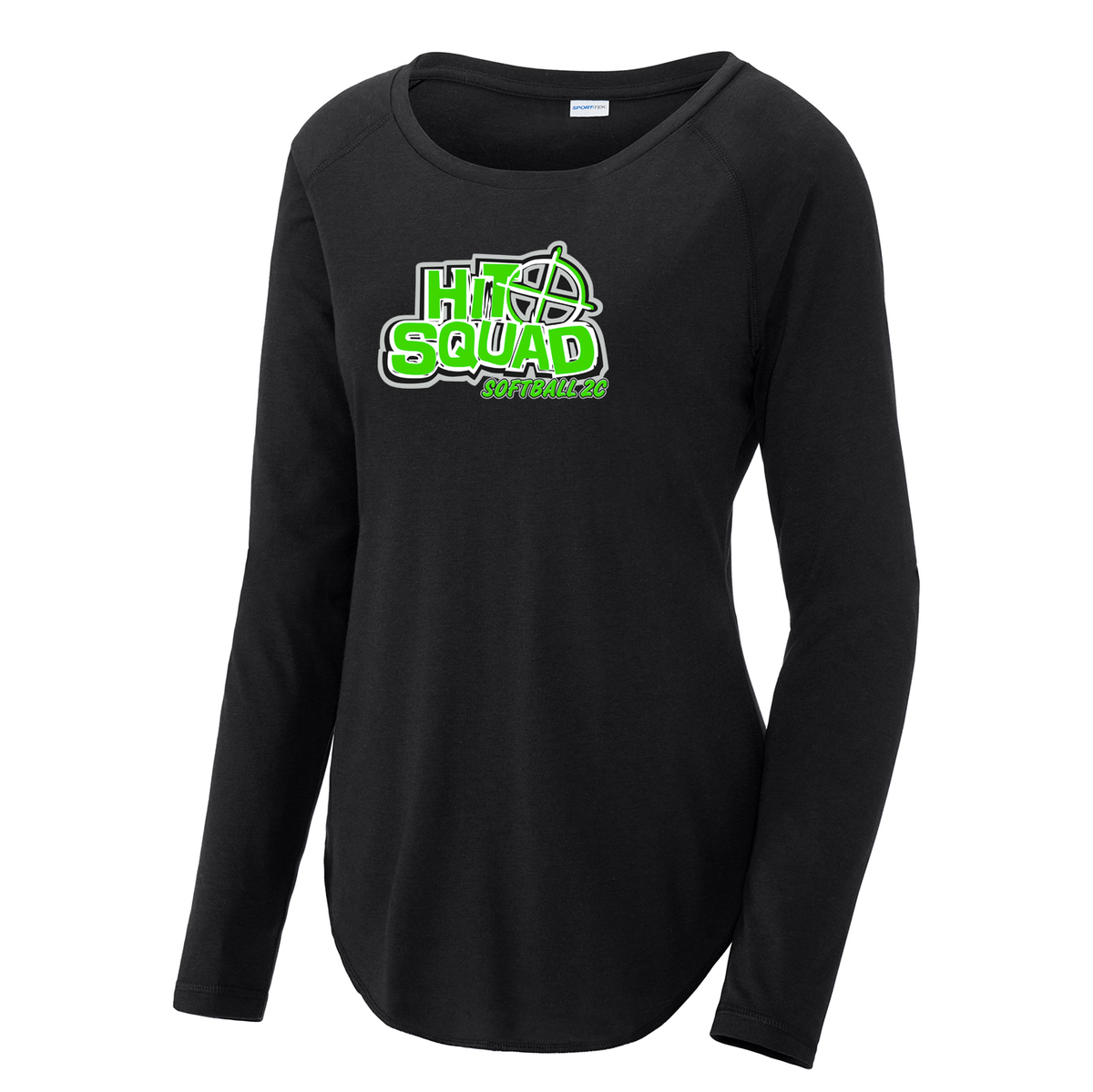 Hit Squad Softball Women's Raglan Long Sleeve CottonTouch