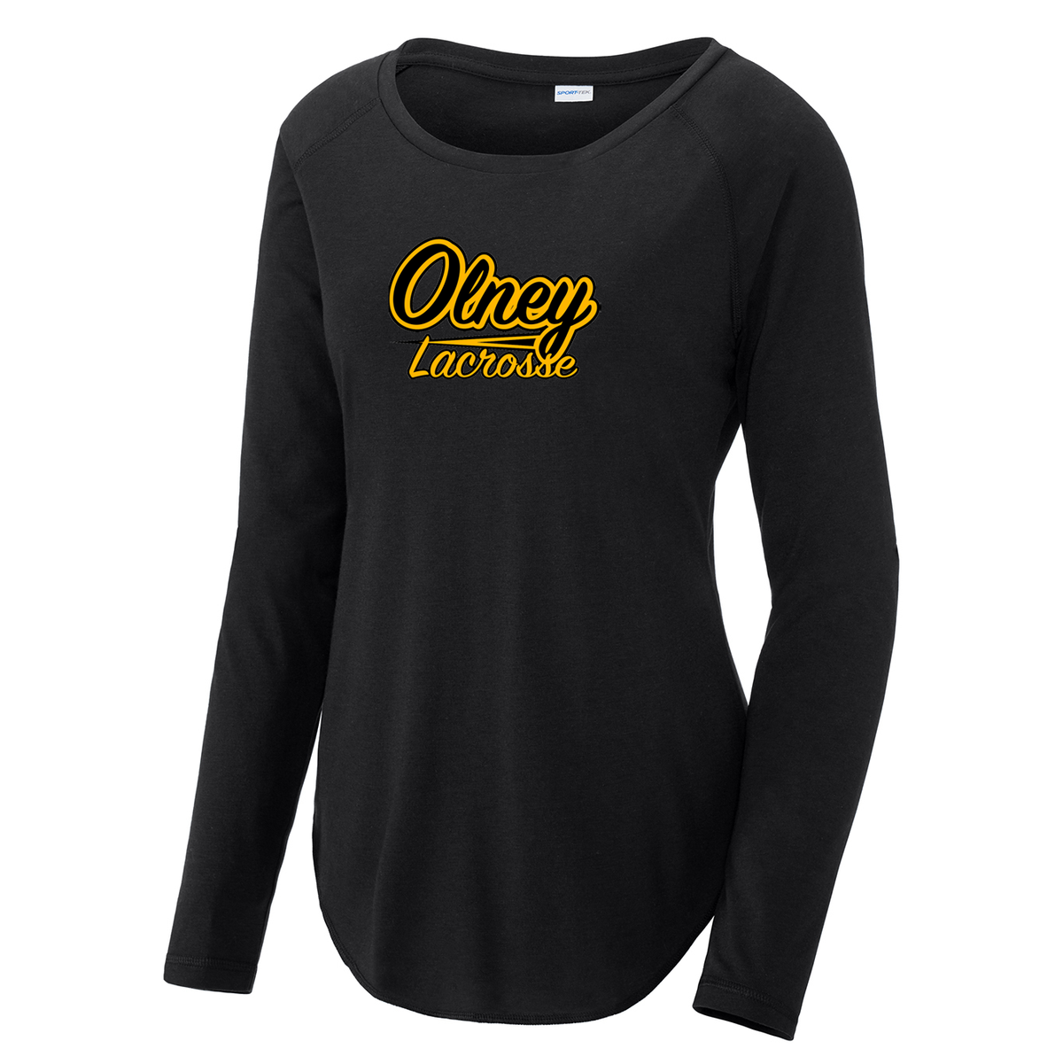 Olney Bears Lacrosse Women's Raglan Long Sleeve CottonTouch