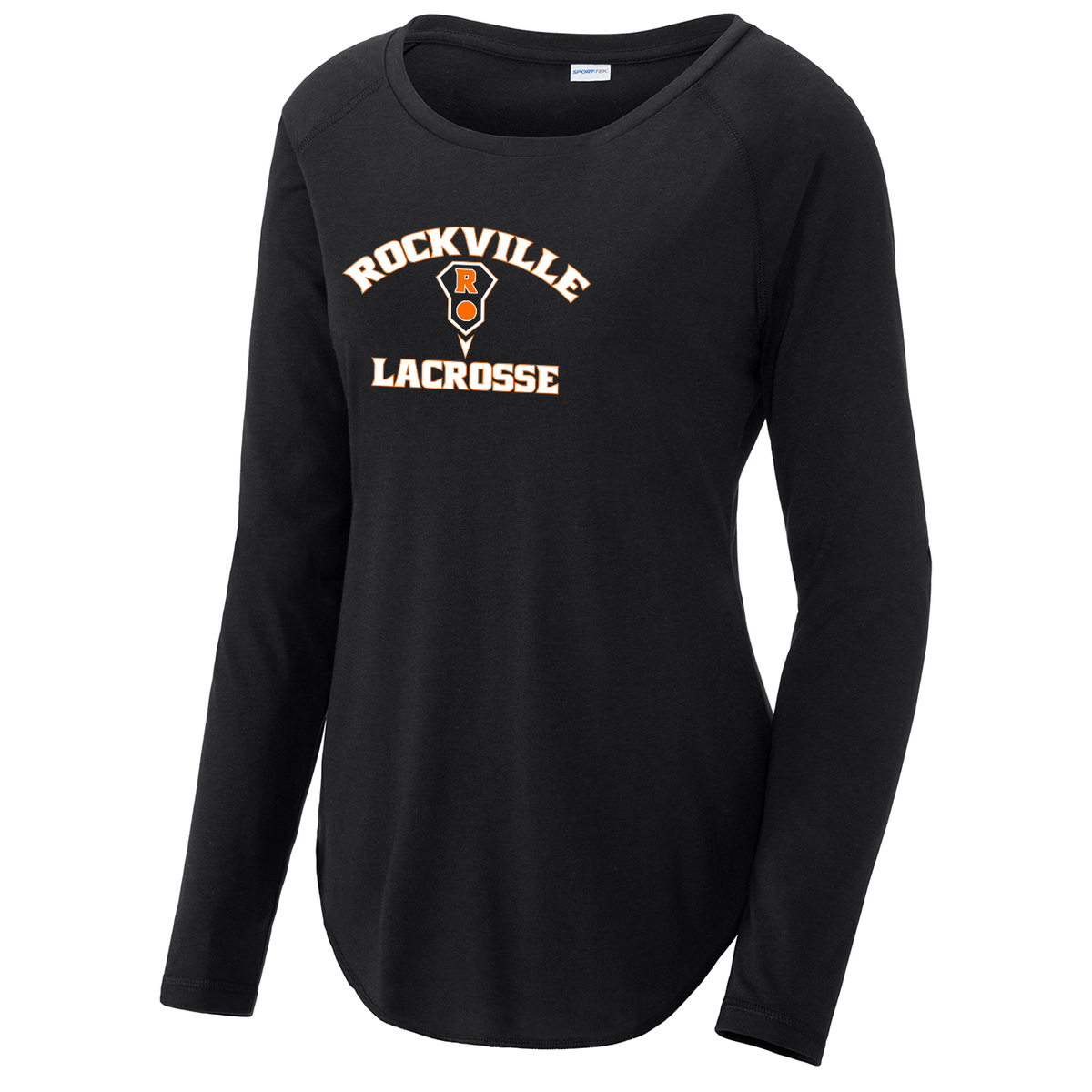 Rockville HS Girls Lacrosse Women's Raglan Long Sleeve CottonTouch