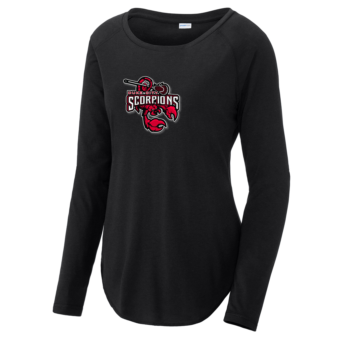 Duke City Scorpions HS Lacrosse Women's Raglan Long Sleeve CottonTouch