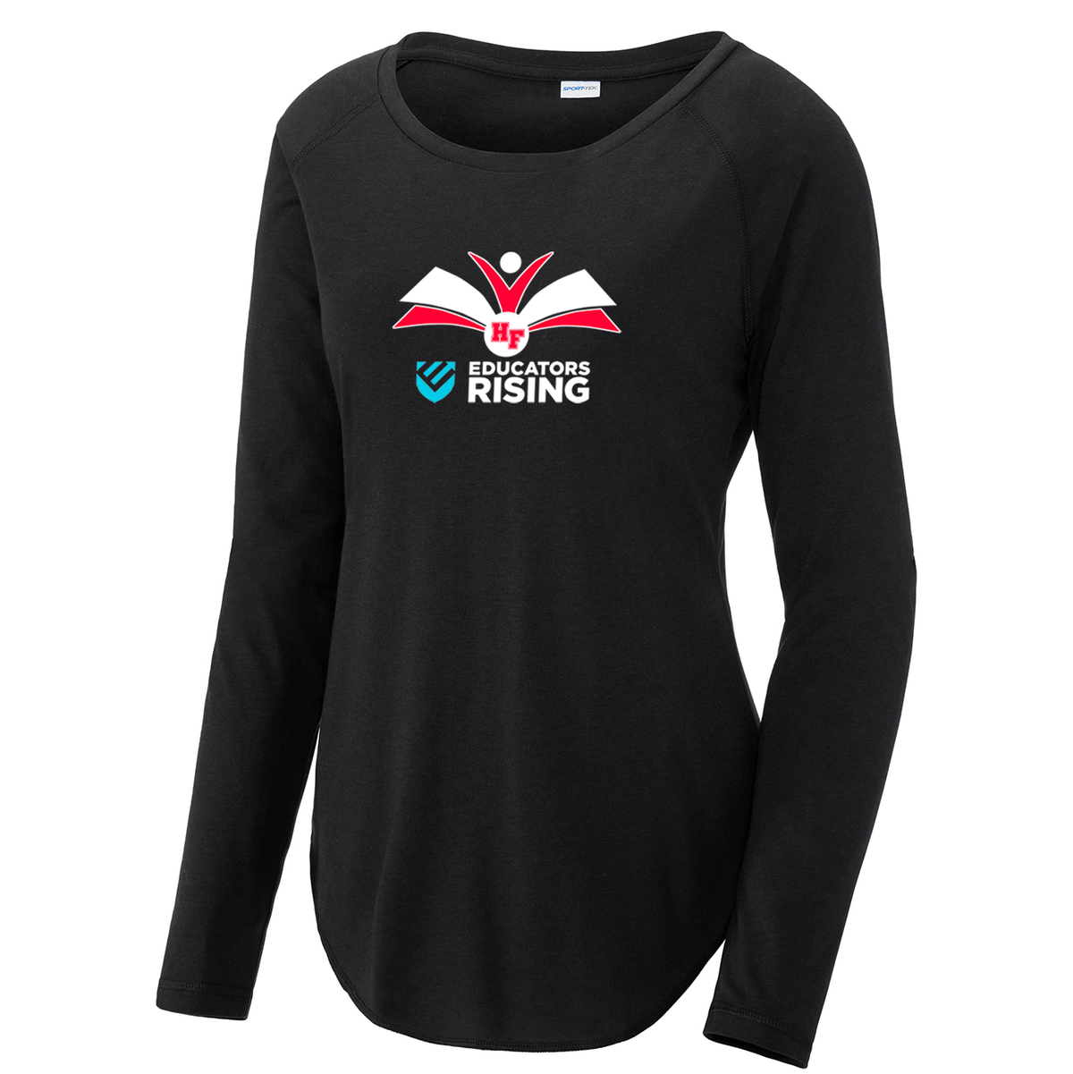 HF Educators Rising Women's Raglan Long Sleeve CottonTouch