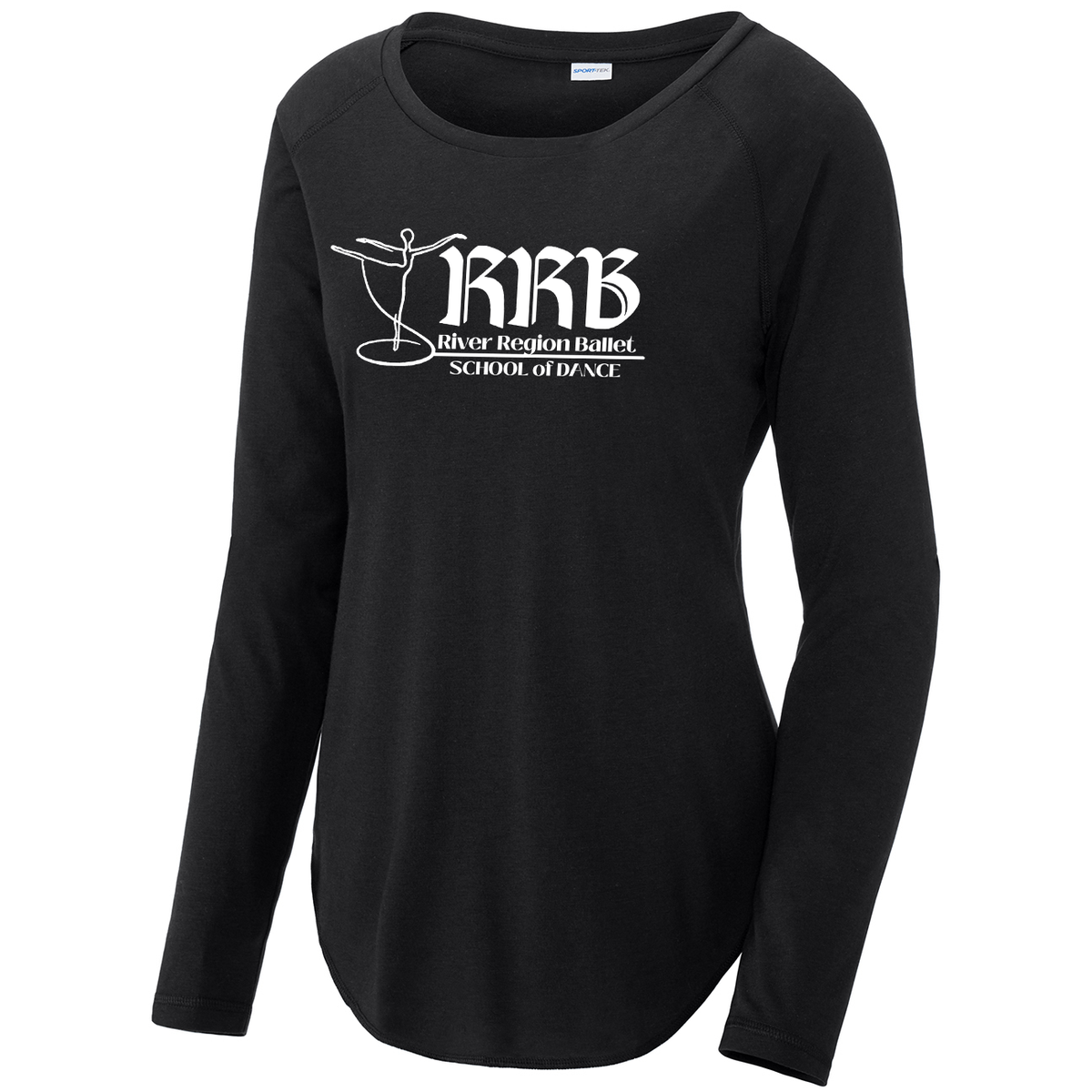 River Region Ballet School Women's Raglan Long Sleeve CottonTouch