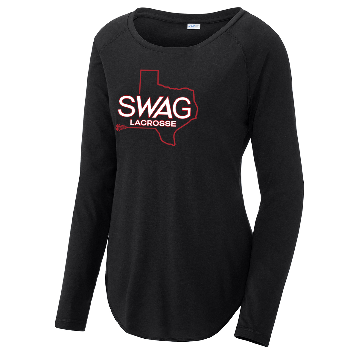 SWAG Lacrosse Women's Raglan Long Sleeve CottonTouch