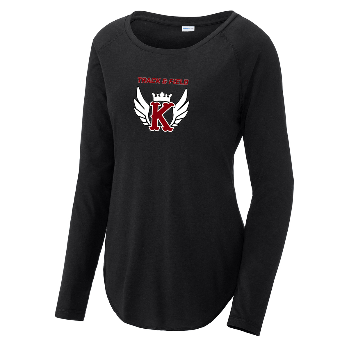 Kofa HS Track & Field Women's Raglan Long Sleeve CottonTouch