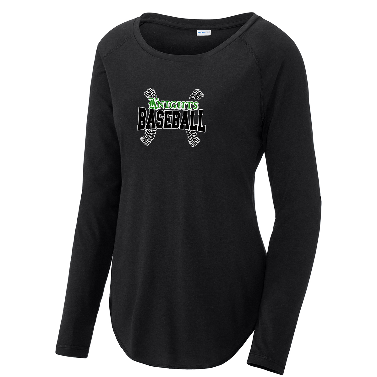 Knights Baseball Women's Raglan Long Sleeve CottonTouch