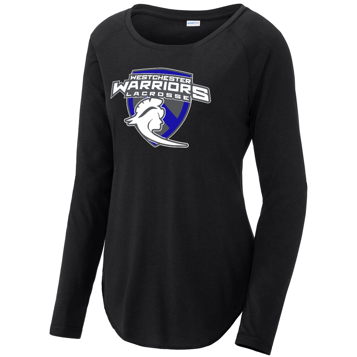 Westchester Warriors Girls Lacrosse Women's Raglan Long Sleeve CottonTouch