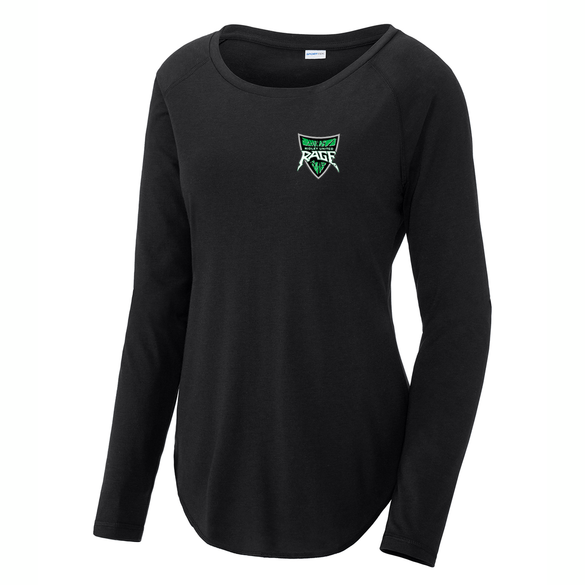 Ridley United Rage Women's Raglan Long Sleeve CottonTouch