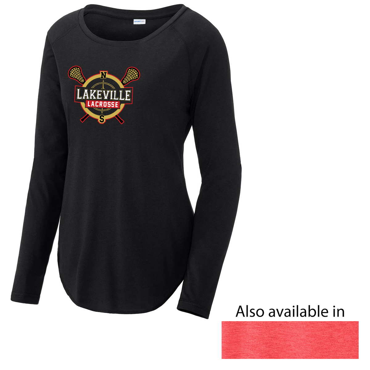 Lakeville Lacrosse Women's Raglan Long Sleeve CottonTouch