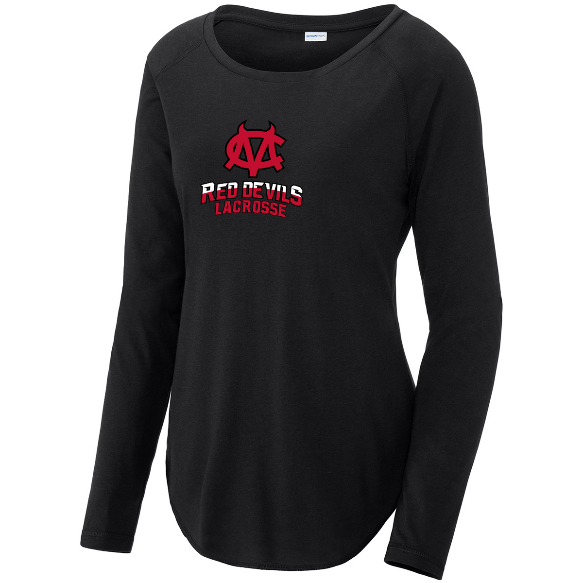 Center Moriches Lacrosse Women's Raglan Long Sleeve CottonTouch