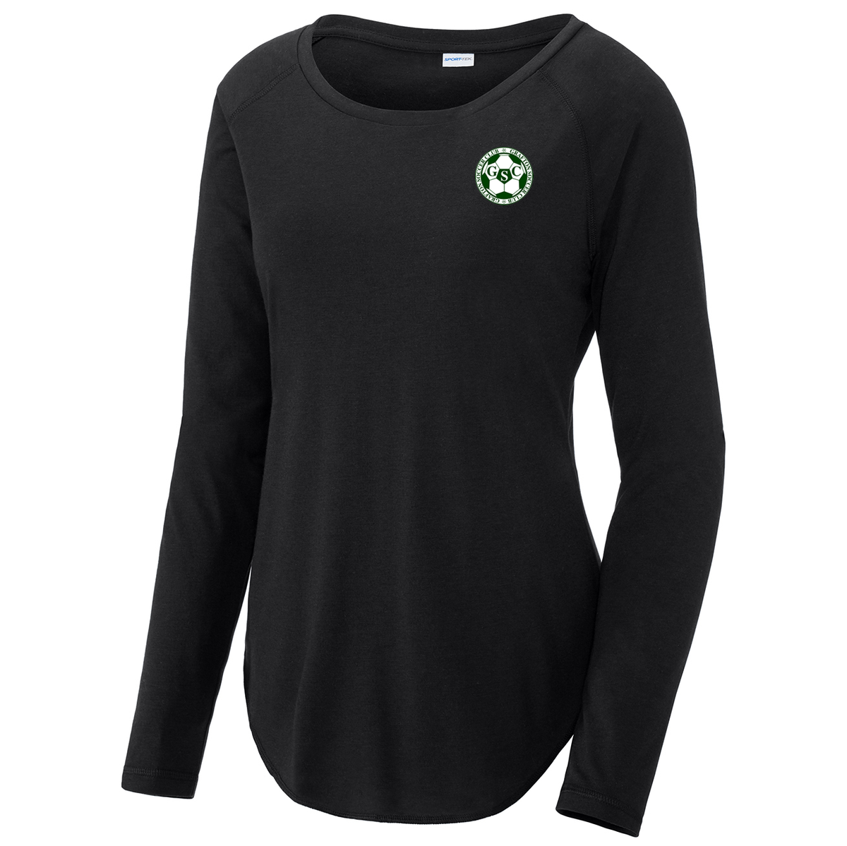 Grafton Youth Soccer Club Women's Raglan Long Sleeve CottonTouch