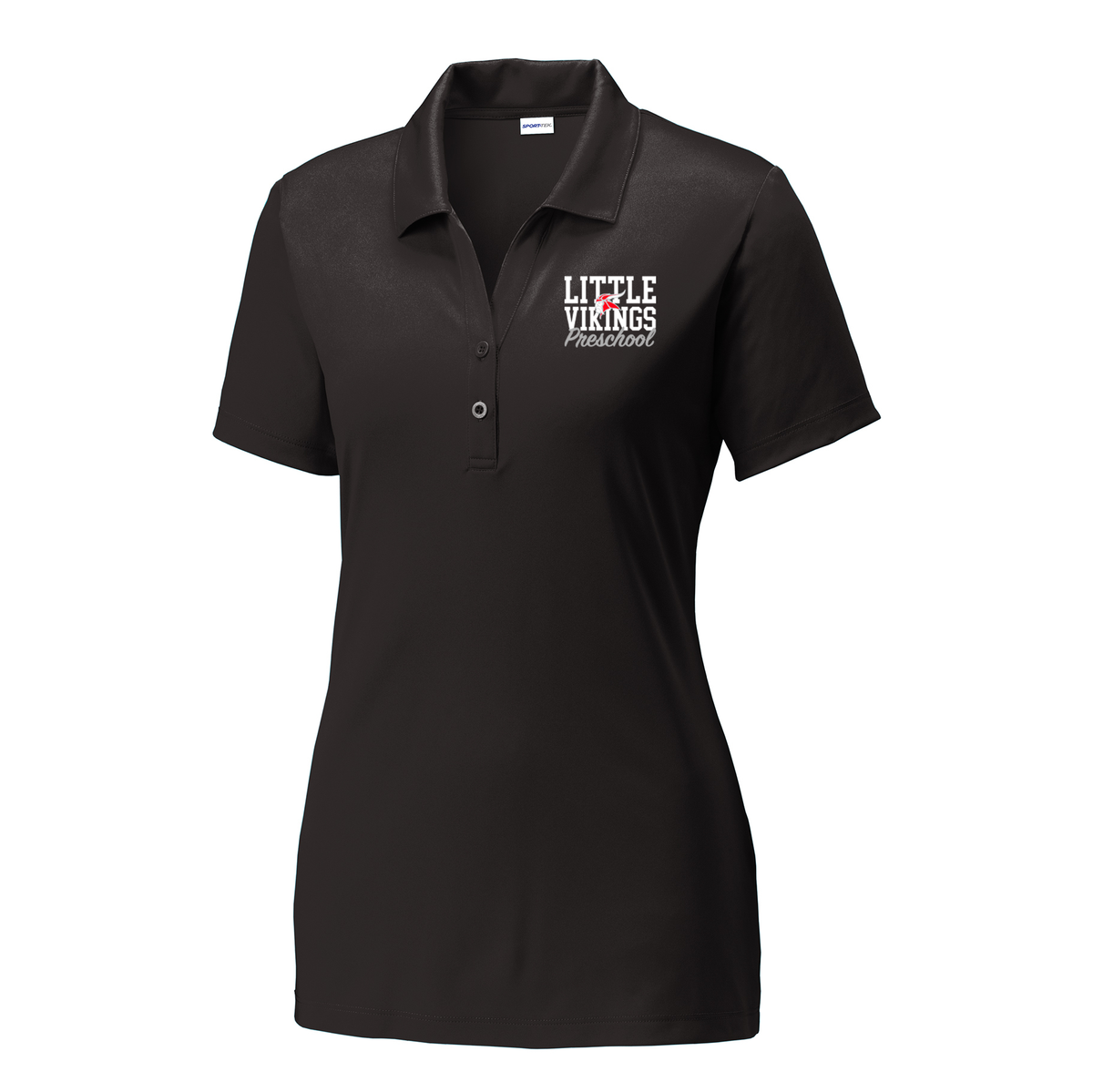 HF Little Vikings Preschool Ladies Micropique Sport-Wick Polo