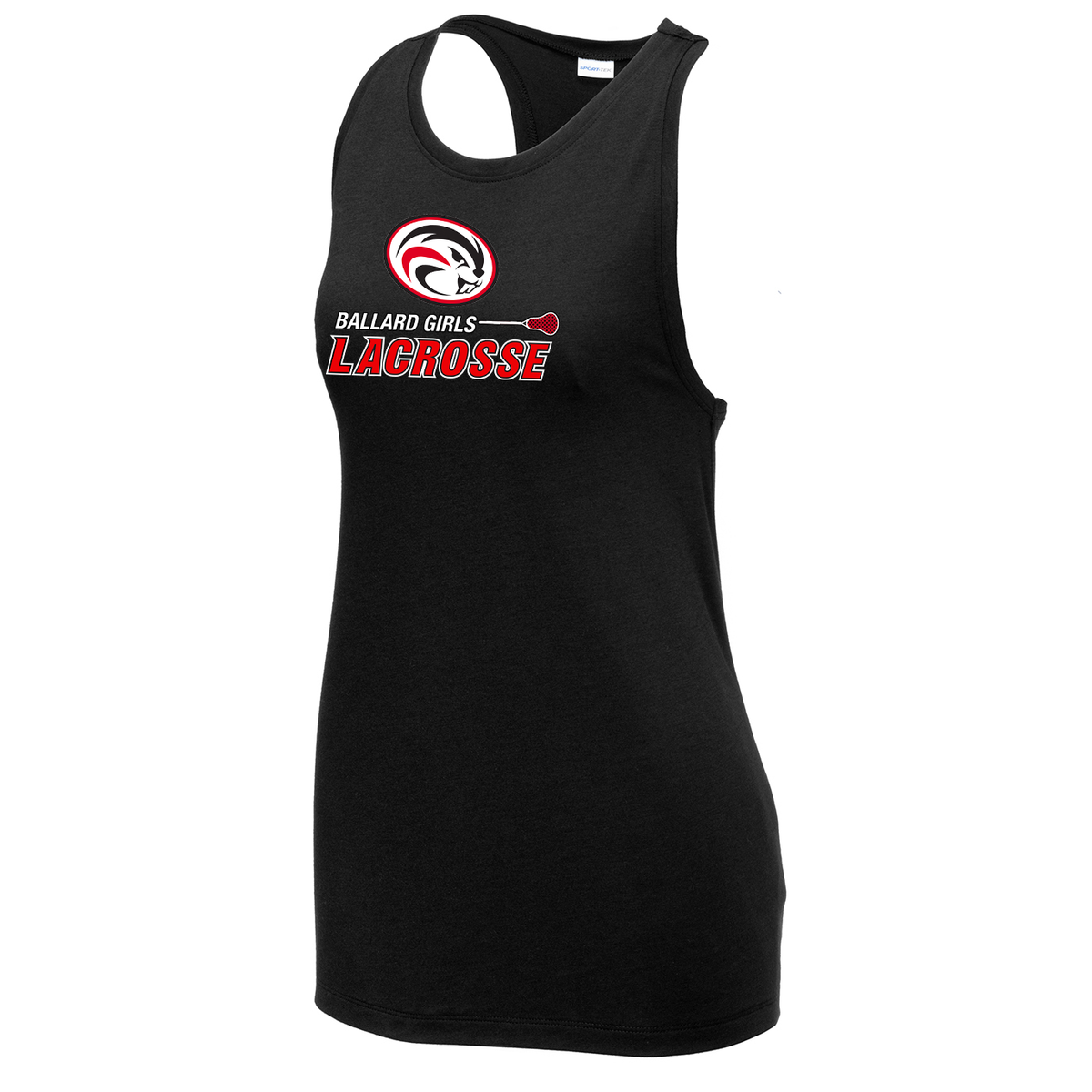 Ballard HS Girls Lacrosse Womens Racerbank Tank