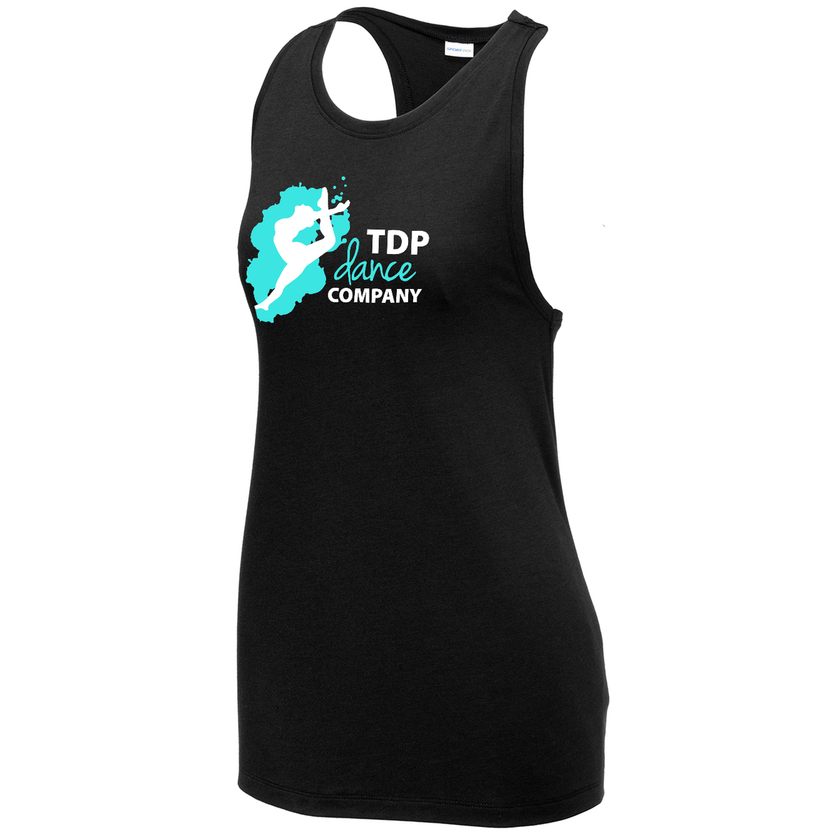 TDP Dance Company Women's Tri-Blend Wicking Racerback