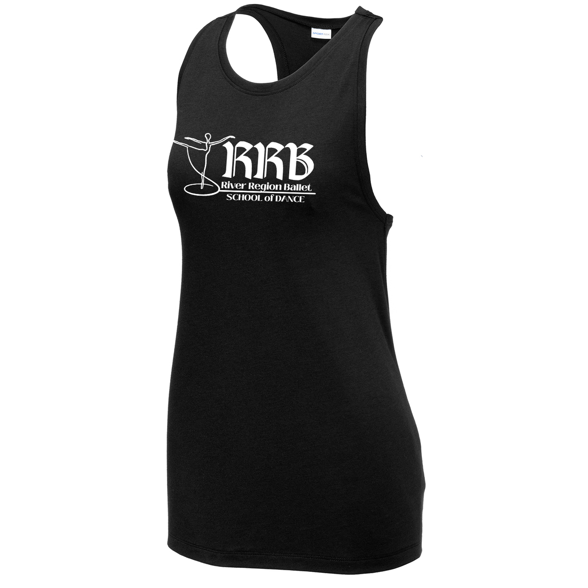 River Region Ballet School Women's Tri-Blend Wicking Racerback