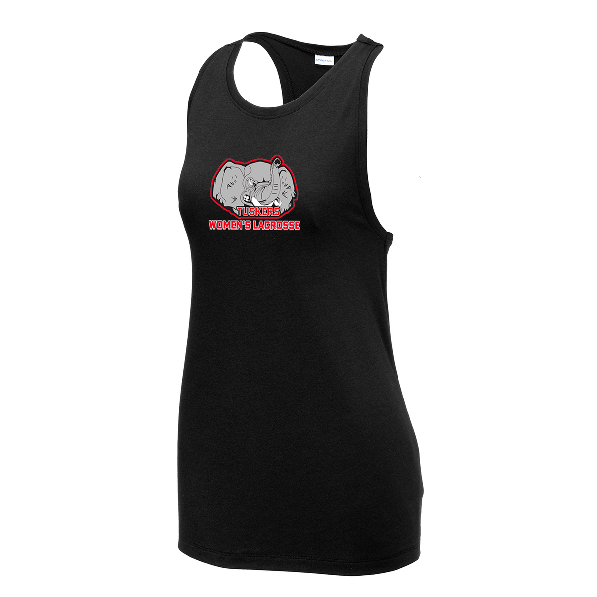 Somers HS Girls Varsity Lacrosse Women's Tri-Blend Wicking Racerback