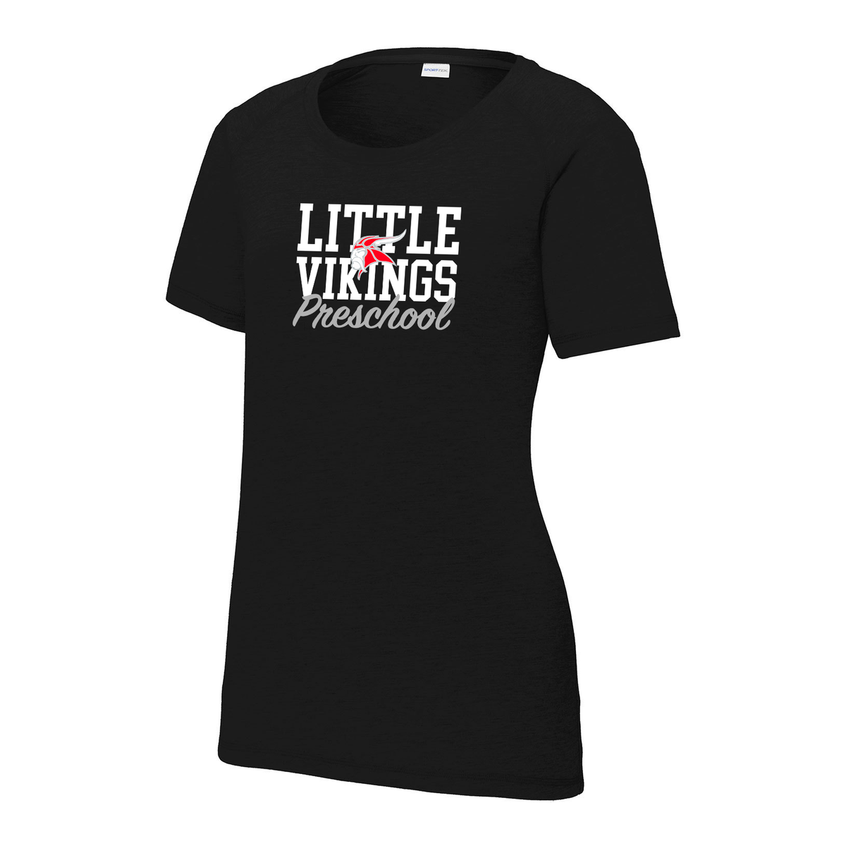 HF Little Vikings Preschool Women's Raglan CottonTouch