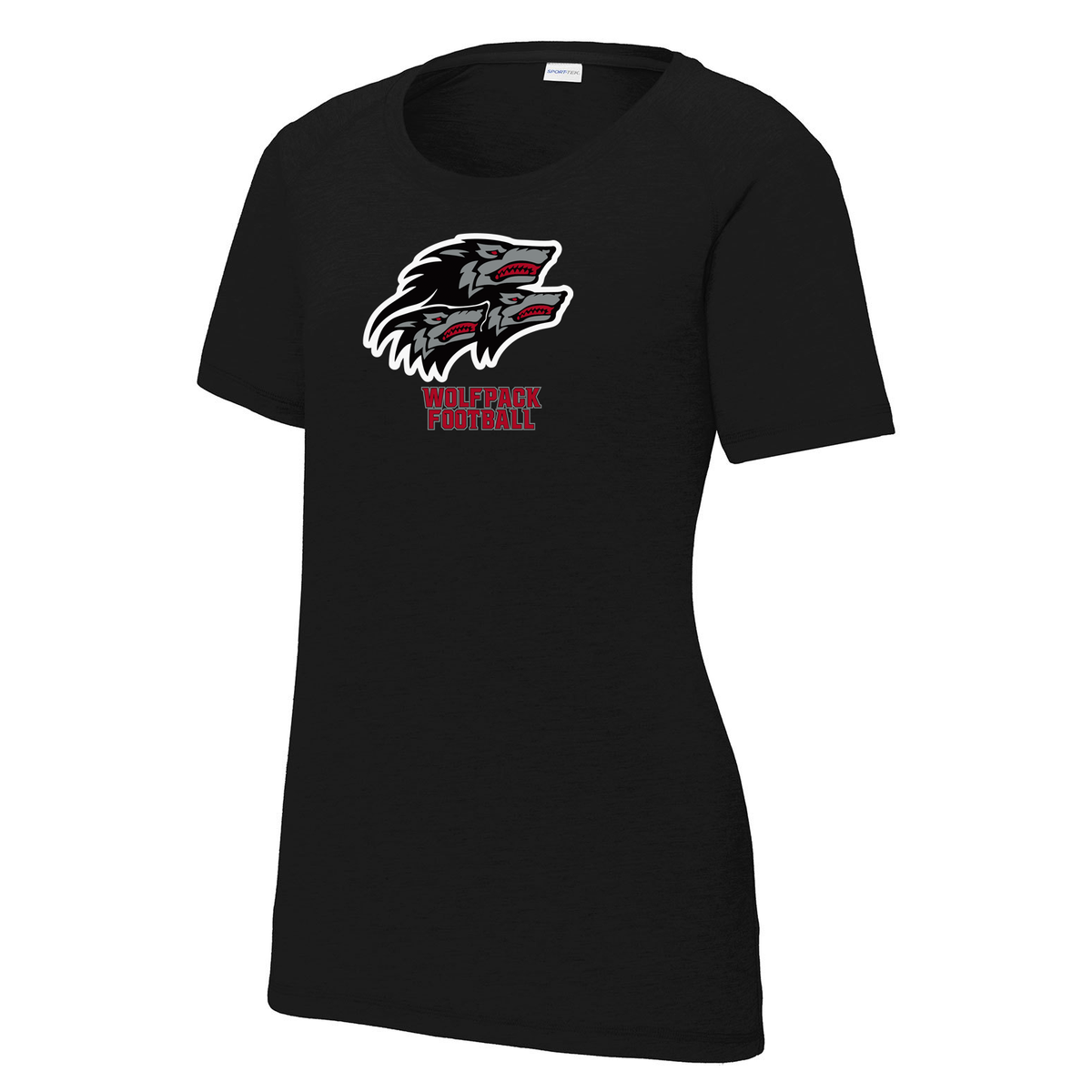 North Houston Wolfpack Football Women's Raglan CottonTouch