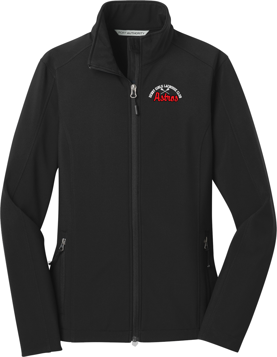 Derry Girls Lacrosse Women's Black Soft Shell Jacket