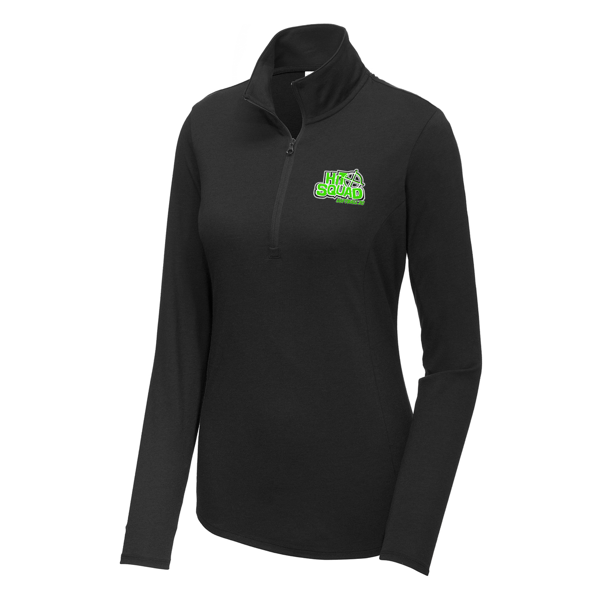 Hit Squad Softball Women's Tri-Blend Quarter Zip