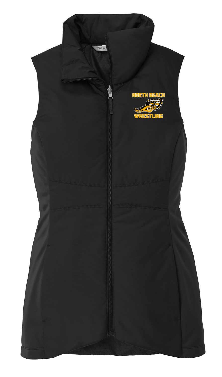 North Beach Wrestling Women's Black Vest