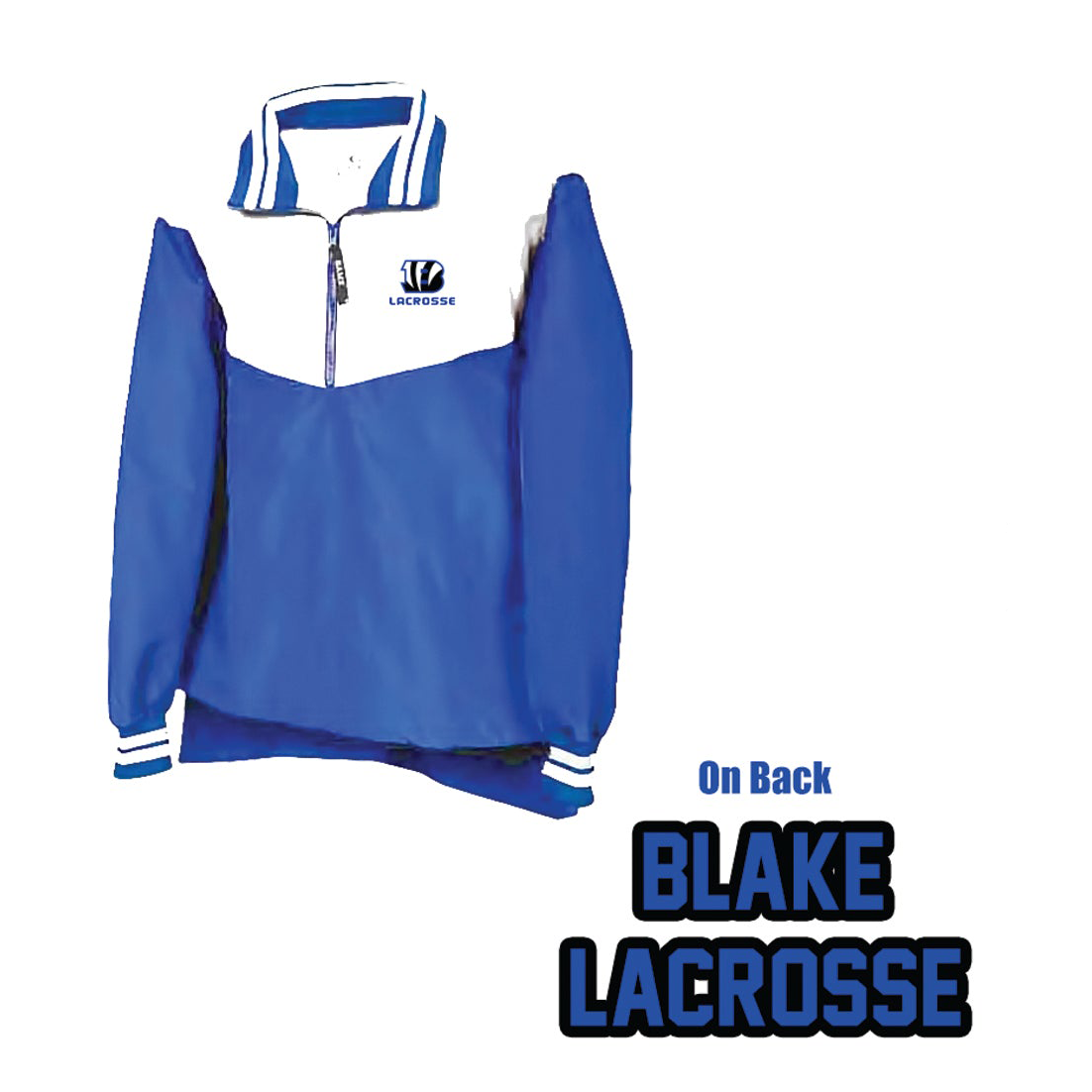 Blake Lacrosse Chesapeake Jacket w/ Tackle Twill Logo on Back