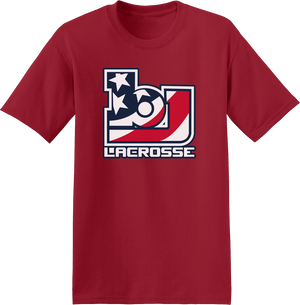 Bob Jones Lacrosse Red T-Shirt