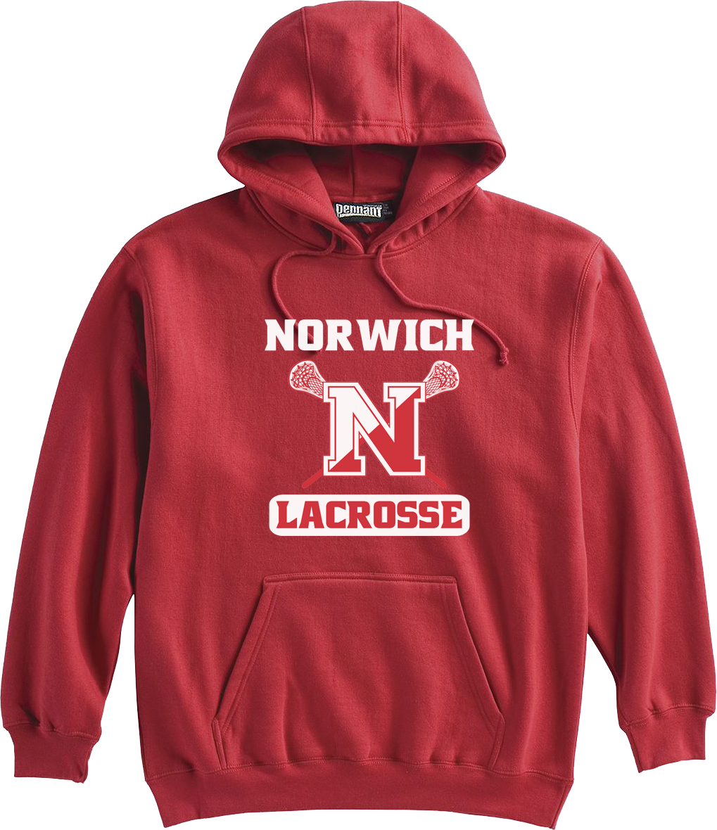 Norwich Youth Lacrosse Red Sweatshirt